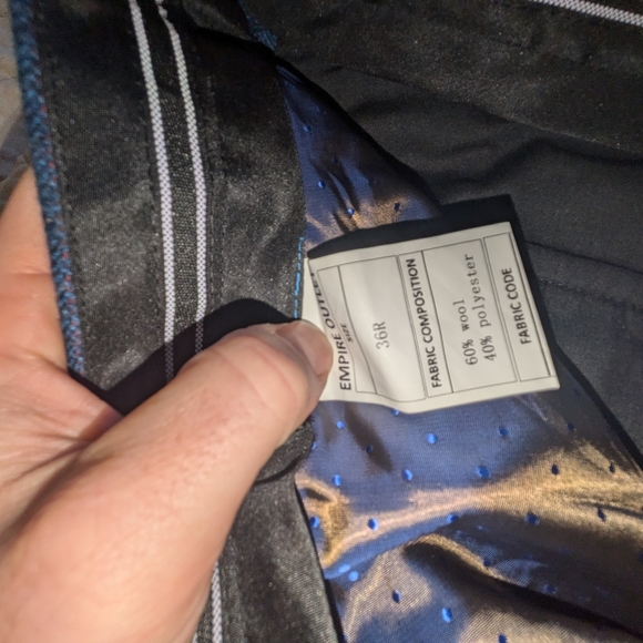 Wool dress pants 34x32 brand new - Picture 4 of 5